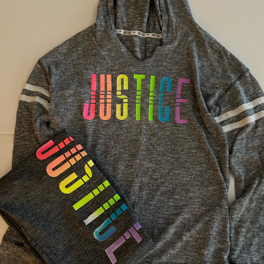 Justice outfit! (Sweats/sweatshirt)